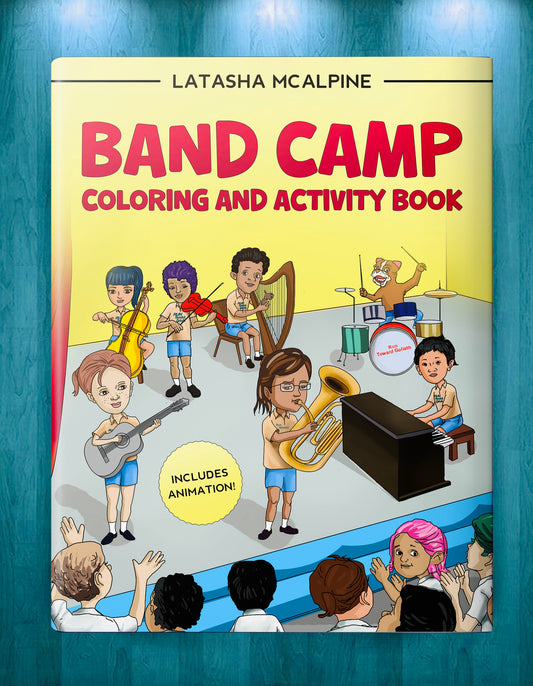 Run Toward Goliath Band Camp Coloring Book