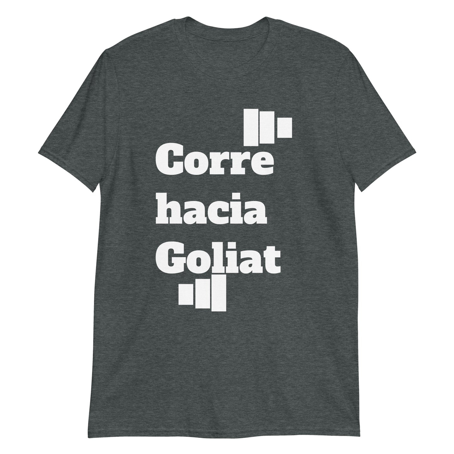 Run Toward Goliath (Spanish) Short-Sleeve Unisex T-Shirt