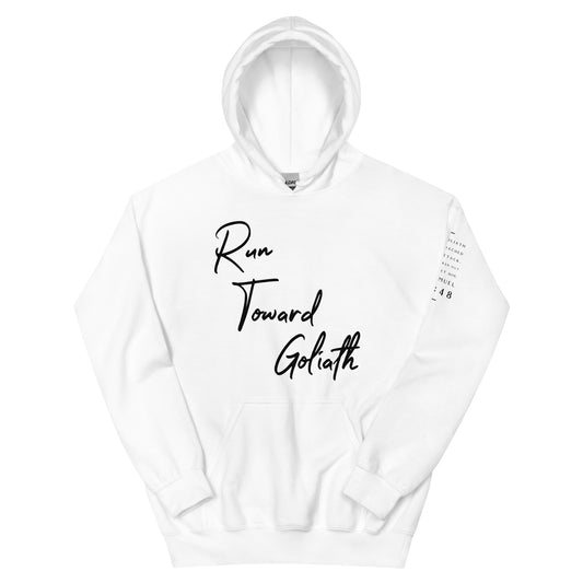 Run Toward Goliath Unisex Hoodie